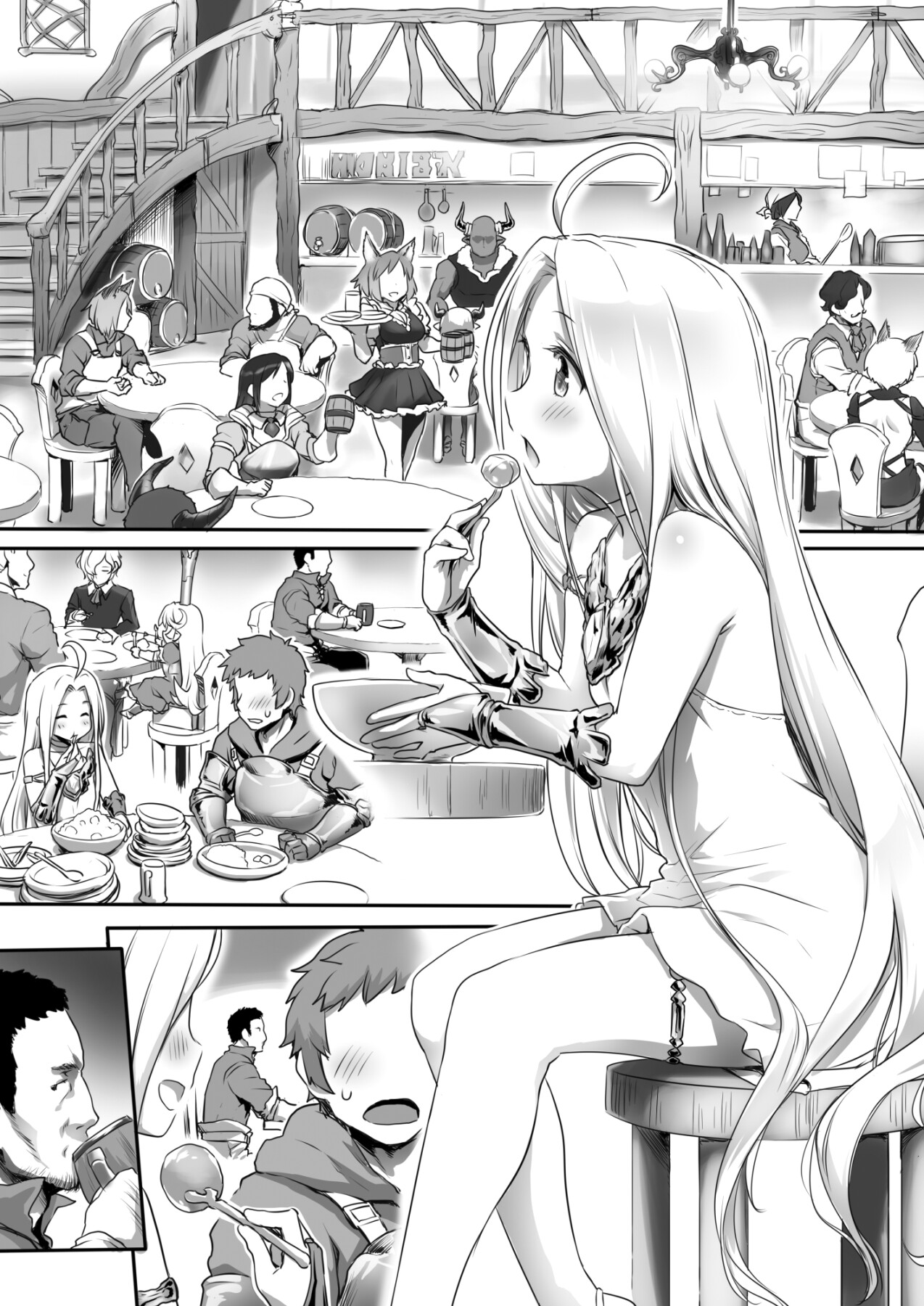 Hentai Manga Comic-Lyria Sells Her Body-Read-2